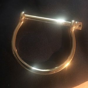 New Miansai Gold Screw Cuff Bracelet