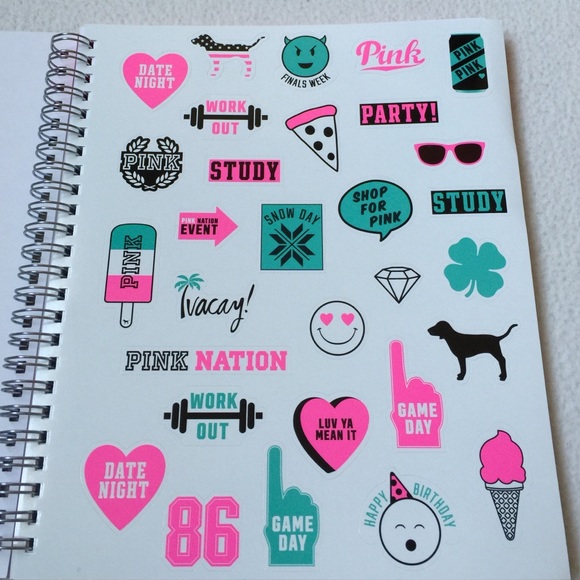 SOLD PINK 2016-17 Student Planner 🤓 - Picture 2 of 4