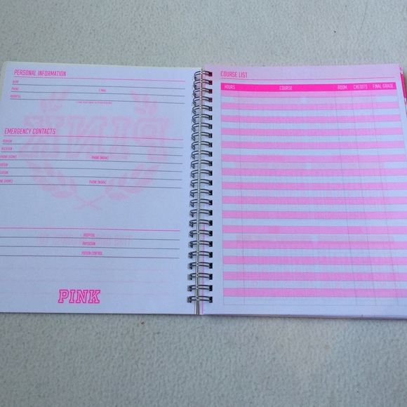 SOLD PINK 2016-17 Student Planner 🤓 - Picture 3 of 4