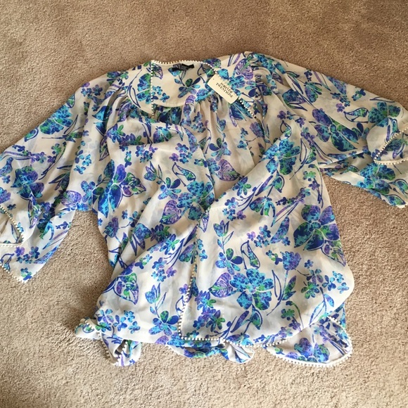 forever 21 kimono/ swim cover up