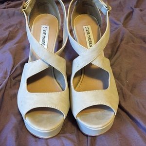 Steve Madden wedges.