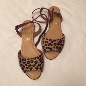 Seychelles Cheetah print sandals