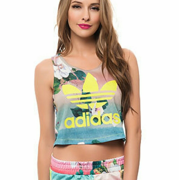 Floralina Adidas Originals crop top