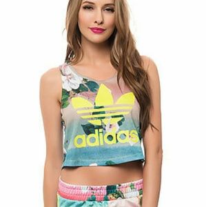Floralina Adidas Originals crop top