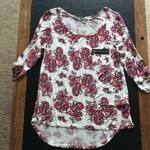 Charlotte Russe quarter sleeve top