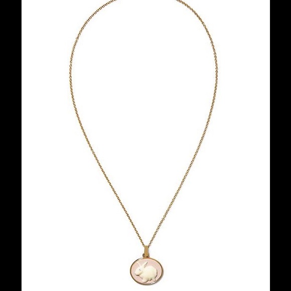 🐰Marc by Marc Jacobs Bunny Cameo Pendant NWT🐰 - Picture 1 of 4