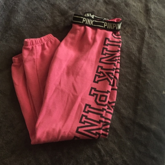 Pink sweats