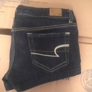 Size 8 American eagle jean shorts