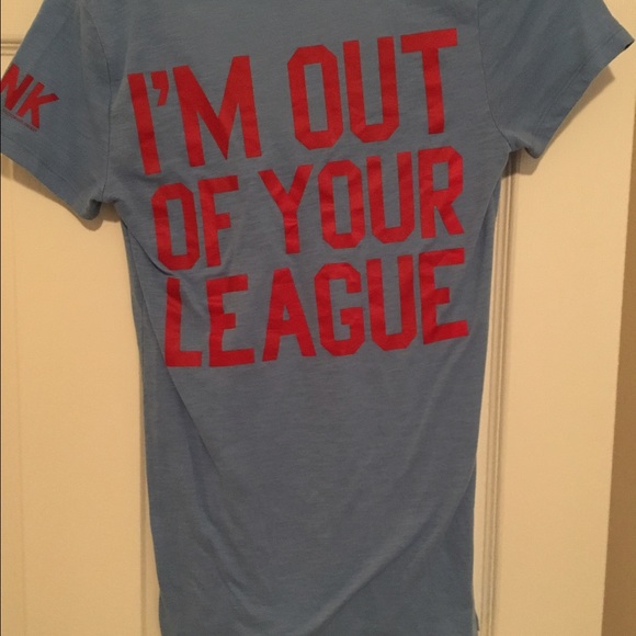 Victoria's Secret blue STL cardinals v-neck