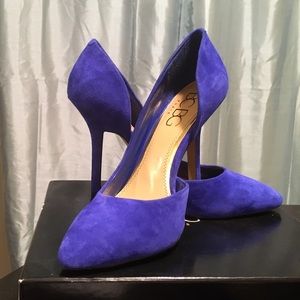 BCBG Jaze suede pump