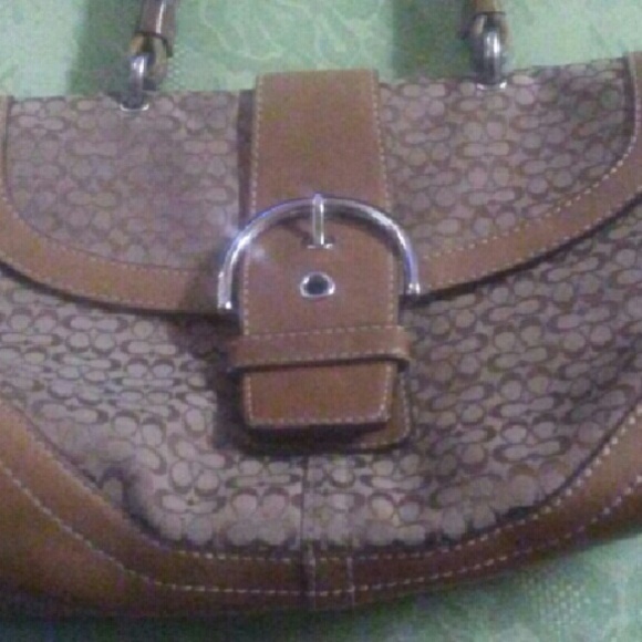 Authentic coach purse