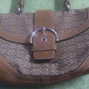 Authentic coach purse