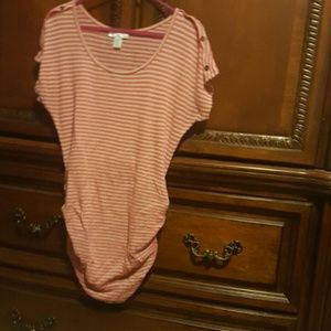 Motherhood maternity short sleeve shirt