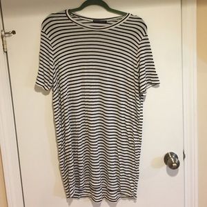 Brand new brandy Melville striped T shirt dress
