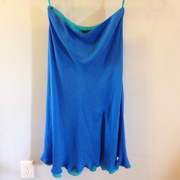 Ralph Lauren 100% silk skirt