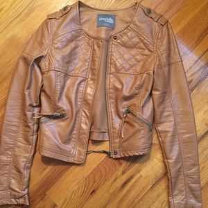 Leather jacket