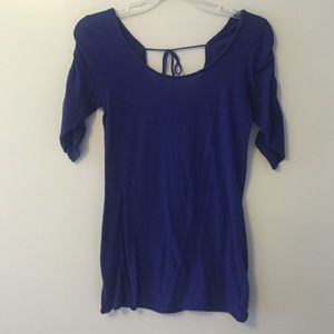 Beautiful dark blue top