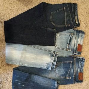 Express lot of skinny jeans