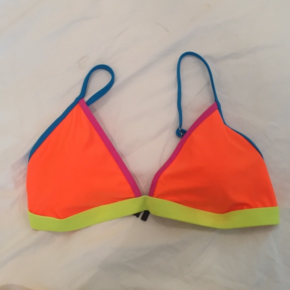 Colorful medium Bikini top