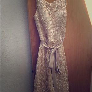 Mariana Champagne Bridesmaid's Dress