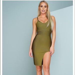 ❌SOLD ON MERC❌Bandage Dress in Blue