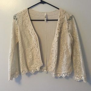 Lace cardigan/jacket