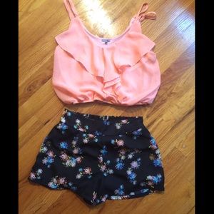 Shorts and shirt as set (available separate too)