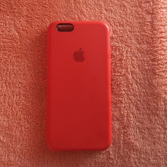 Red apple brand iphone 6 case