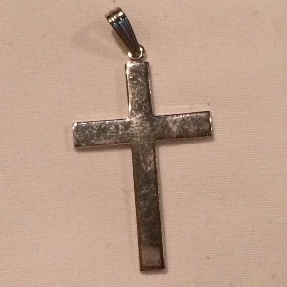 Sterling silver cross slip