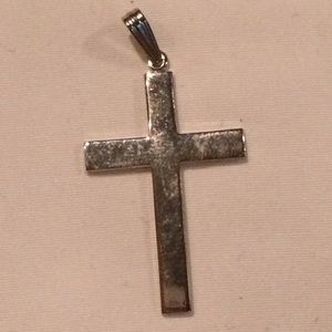 Sterling silver cross slip