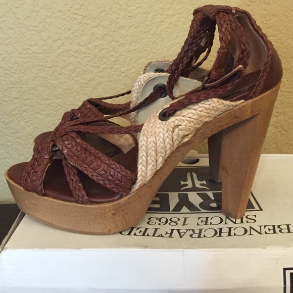 Frey Annette Ankle Strap Platform Sandals - Picture 2 of 4
