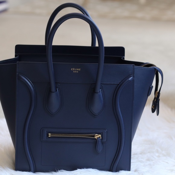 Authentic* Navy Celine Mini - Excellent Condition