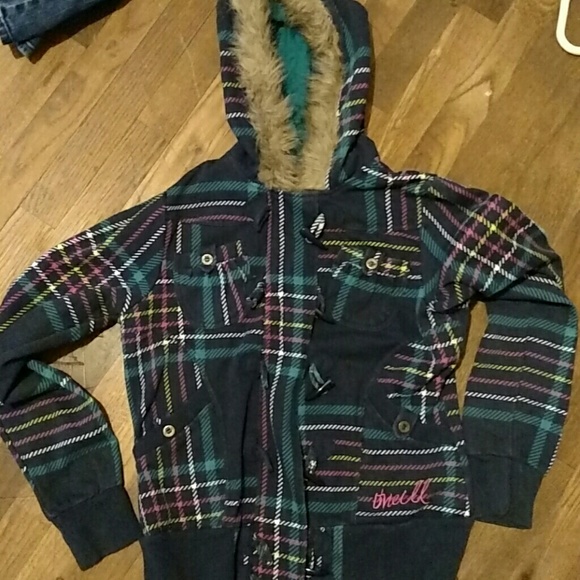 A O'Neills jacket with hood