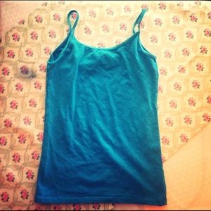 Blue tank top