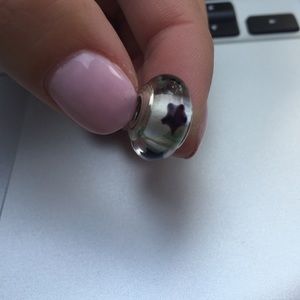 (Closet closing in 2days) Glass Pandora with Stars
