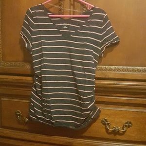 Liz lange maternity short sleeve shirt