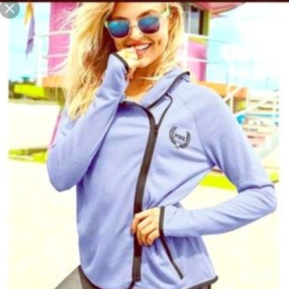 PINK Victoria's Secret Sweaters - 💜1 DAY SALE💜 NWOT Vs pink lilac full zip