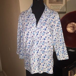 Style&co. Button Down Blouse