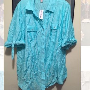 Button up Blouse from Dress Barn