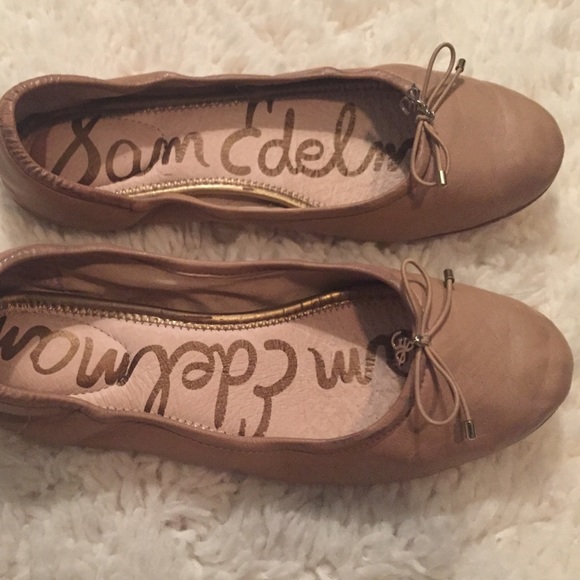 Sam Edelman "Felicia" ballet flats, nude