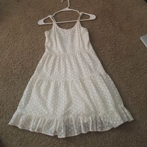 Delia's ivory lace dress (like new)
