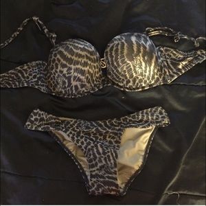 Victorias secret push up bikini bombshell nwot