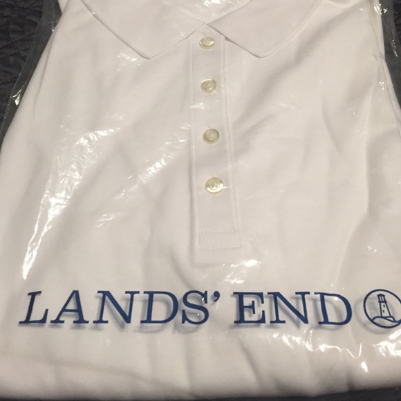 Lands' End Pima Polo NWT and still in plastic!