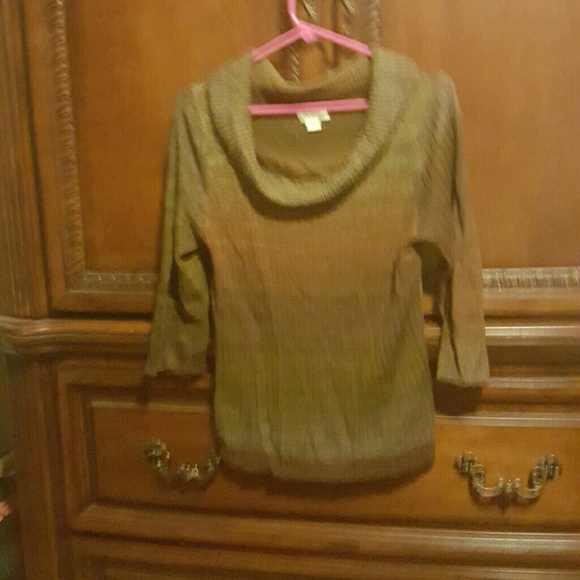 Christopher & banks 3/4 sleeve sweater