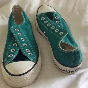 Teal Converse