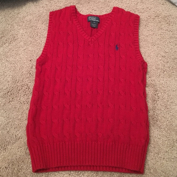 Boys Polo by Ralph Lauren Sweater vest size 6