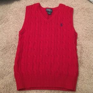 Boys Polo by Ralph Lauren Sweater vest size 6