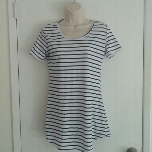 Long striped t shirt