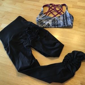 Lululemon Leggings Black Gently Worn