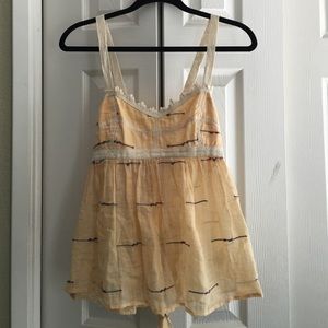 Free People New Romantics Tie Back Tank!